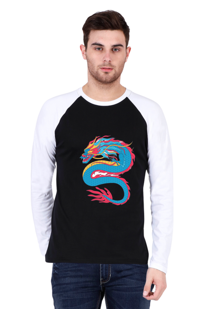 Bluelander's Raglan Cotton Full Sleeve Tee - Unleash Fashion Forward Comfort!