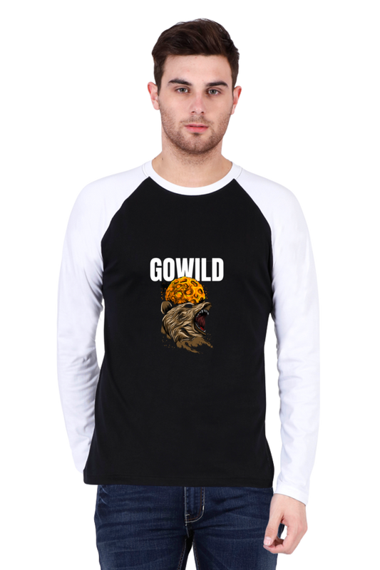Bluelander Full Sleeve Raglan T-Shirt: Unleash the Wild Side in Style! Explore Comfort and Quality with Our Latest Design