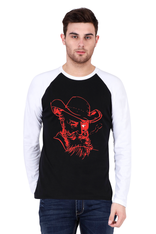 Step into the Future of Fashion with Bluelander's Raglan Cotton Full Sleeve T-Shirts!