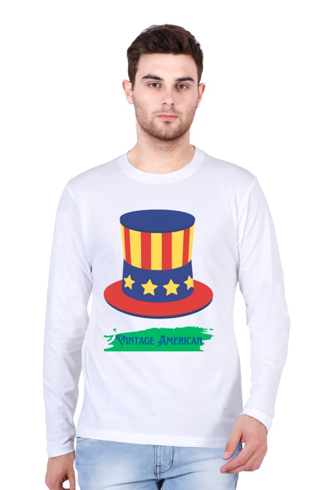 Bluelander's Cotton Full Sleeve T-Shirt: Elevating Your Style with Comfort and Class!