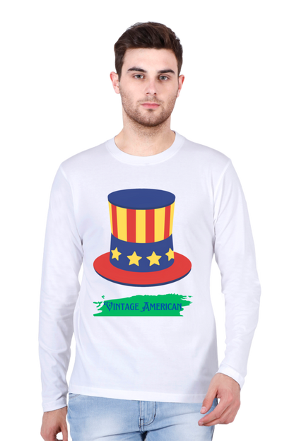 Bluelander's Cotton Full Sleeve T-Shirt: Elevating Your Style with Comfort and Class!