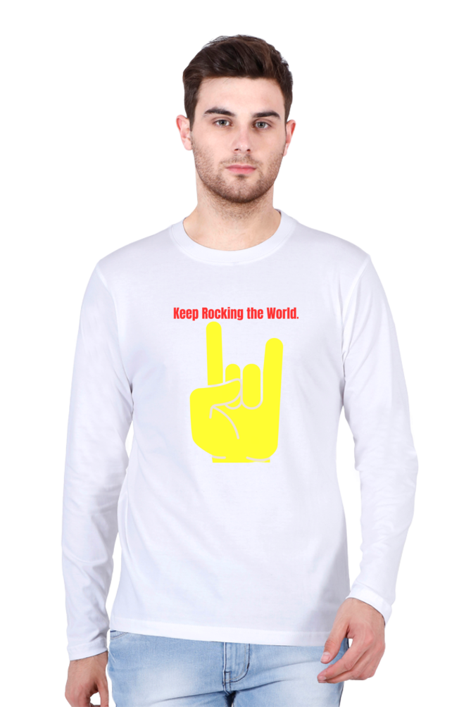 Bluelander's High-Quality Full Sleeve Cotton Tee – Rock Your Style with Confidence.