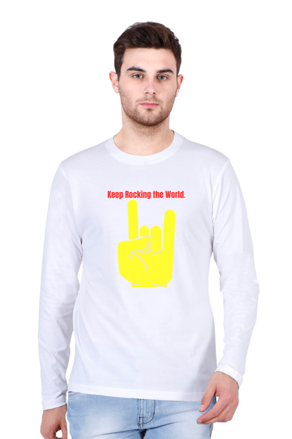 Bluelander's High-Quality Full Sleeve Cotton Tee – Rock Your Style with Confidence.