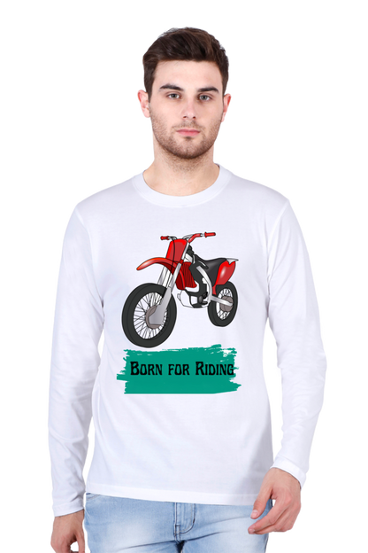 Ride in Style with Bluelander's Cotton Full Sleeve T-Shirts, Make a Statement!