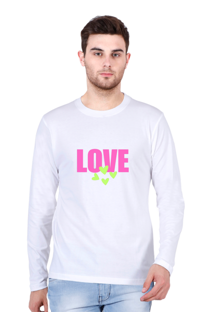 Bluelander Elegance: Full Sleeve T-Shirt, Made in India for Our Talented and Beautiful Indians. Spread Love and Positivity with Enhanced Style and Supreme Comfort.