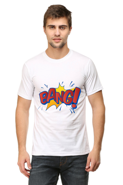 Stand Out with Bluelander's  Cotton Half Sleeve T-Shirt!