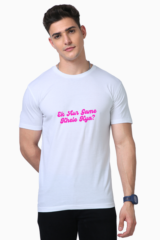 Bluelander supima half sleeve t-Shirts:elevate your style and game with supreme comfort and extraordinary quality designs. Play the the game with style.
