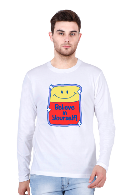 Sleeve it to Believe it: Embrace Your Journey with Bluelander's Full Sleeve Tee!