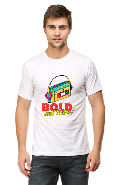 Feel the Fashion Vibe: Elevate Your Style with Bluelander's Cotton Half Sleeve Tees.