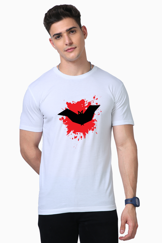 Illuminate the Night in Style: Bluelander Supima Half Sleeve T-Shirts – Supreme Comfort, Enhanced Design, See in the Dark Like a Bat.