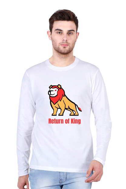 Bluelander's Cotton Full Sleeve T-Shirt - Ride the Wave of Fresh Fashion!