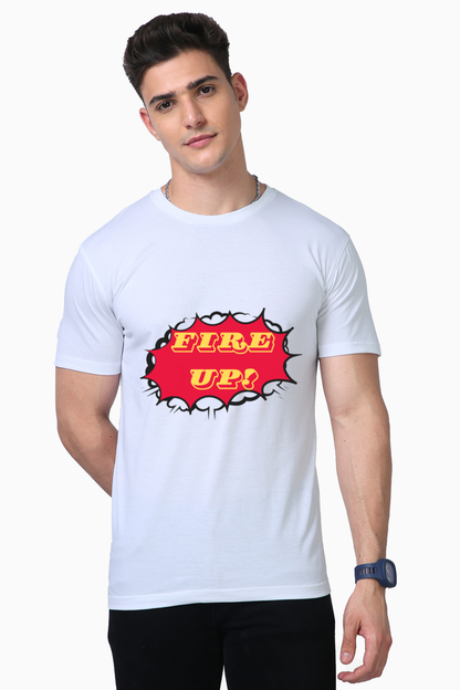 Get Noticed Everywhere: Bluelander's Supima Cotton Half Sleeve T-Shirt!