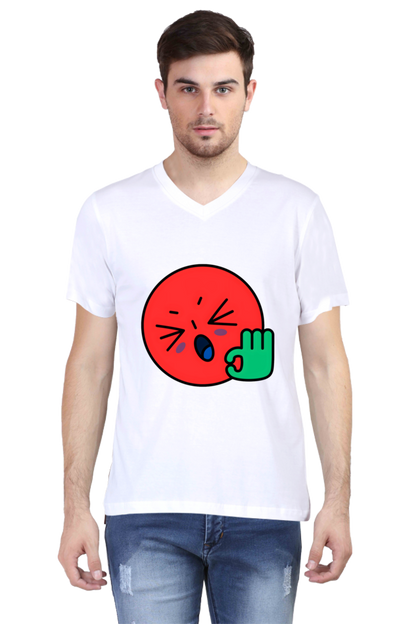 Embrace Comfort and Style: Bluelander's V Neck Half Sleeve Cotton T Shirt!