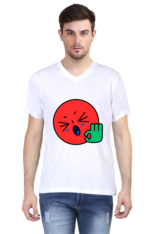 Embrace Comfort and Style: Bluelander's V Neck Half Sleeve Cotton T Shirt!