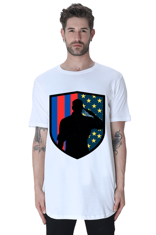 Curve with Confidence: Bluelander's Half Sleeve Cotton Longline Curved T-Shirts - Elevate Your Style!