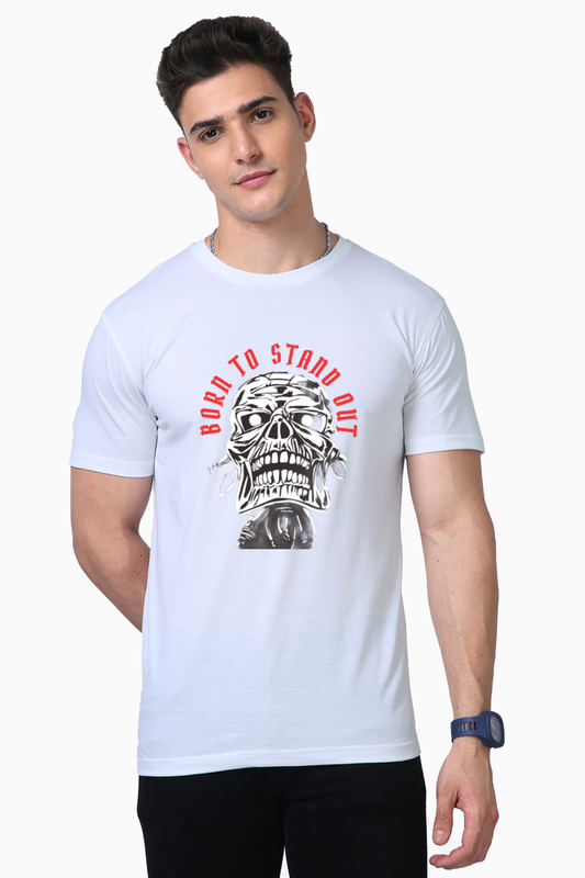 Supima Sophistication: Redefine Your Style with BlueLander's Half Sleeve T-Shirts – Born to Stand Out in Ultimate Comfort.