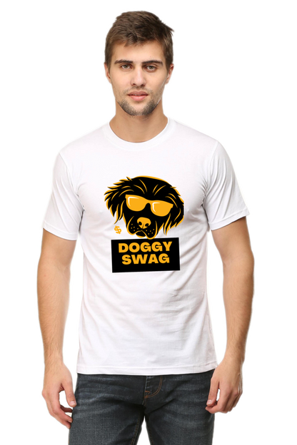 Fashion that Speaks Woofs: Bluelander Cotton Half Sleeve T-Shirts – Unleash Comfort and Style for Dog Devotees.