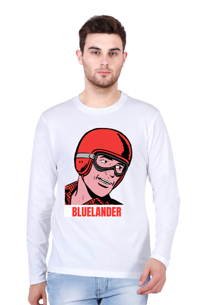 Unveil the Latest Designs with Bluelander's Cotton Full Sleeve T-Shirts!
