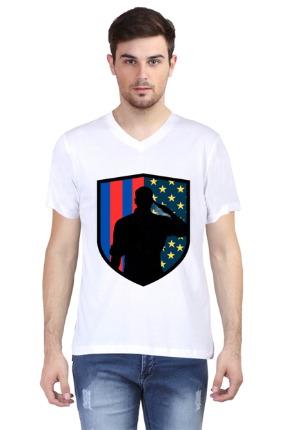 Elevate Your Casual Style: Bluelander's V Neck Cotton Half Sleeve T-Shirts