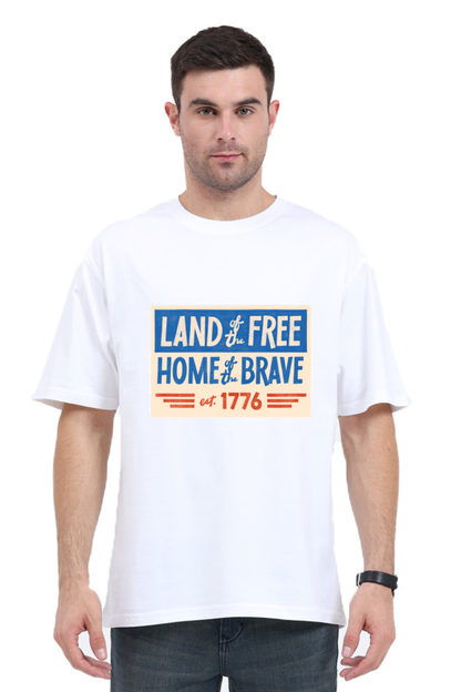 Unmatched Comfort: Bluelander Oversize Classic Cotton T-Shirts, Elevate Your Casual Look!