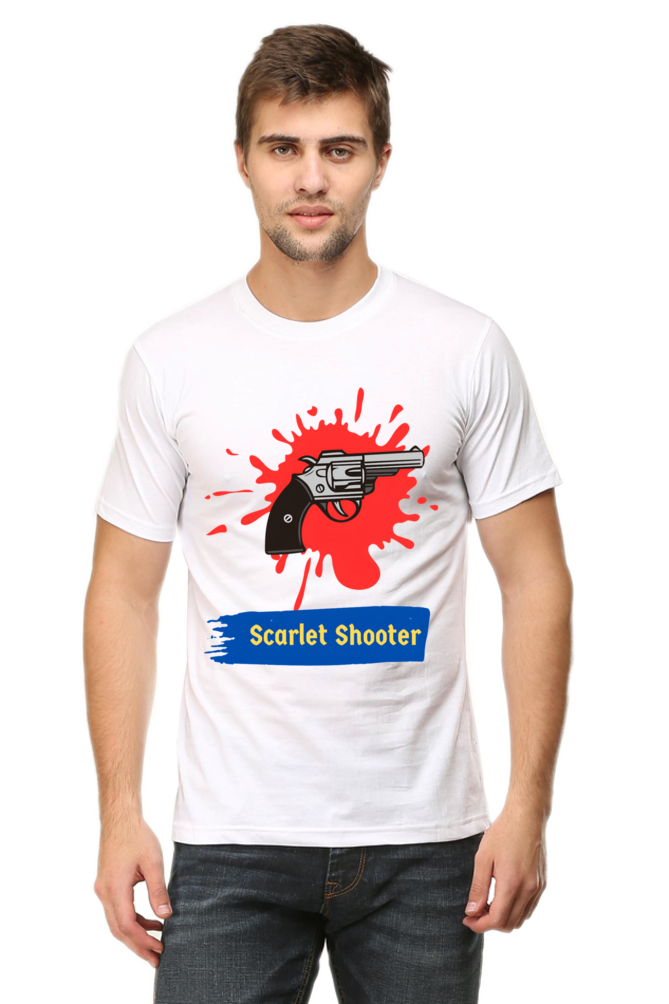 Chase Dreams in Style: Bluelander's Half Sleeve Cotton T-Shirts for the Bold and Playful!
