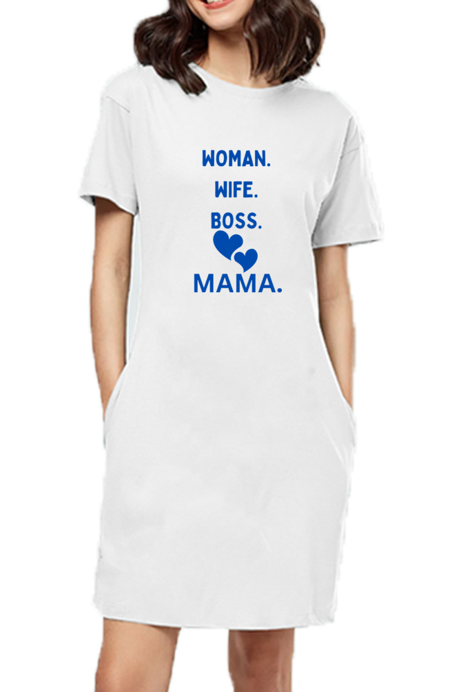 Bluelander Premium Cotton Tee: Elegance for every role – Woman, Sister, Boss, and cherished Mama.