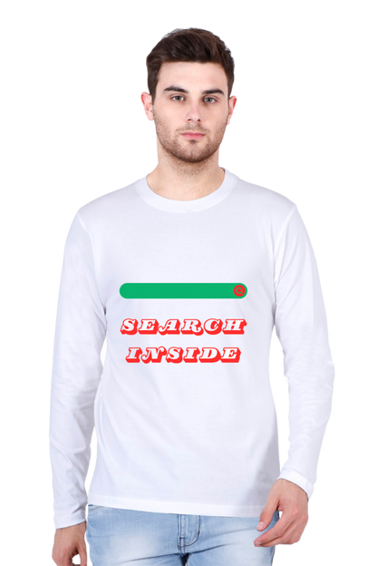 Make a Bold Statement with Bluelander's Cotton Full Sleeve T-Shirts - Elevate Your Style!