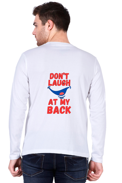 Stand Out in Style: Bluelander Full Sleeve Cotton T-Shirts – Enhanced Back Design for Supreme Comfort and Timeless Elegance.