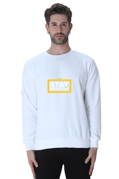 Bluelander sweatshirts Unleash Style, Power, and Comfort with Our  high quality and  Exclusive Designs,stay positive on negative place.