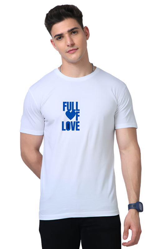 Bluelander Supima Half Sleeve T-Shirts. Enhanced Design, Supreme Comfort Paint the World with Love in Style!