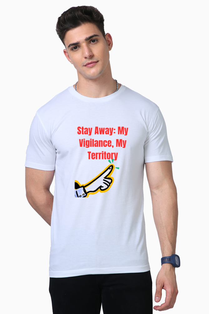Unmatched Elegance: Bluelander's Supima Half Sleeve Cotton T Shirt, Simply Stylish.