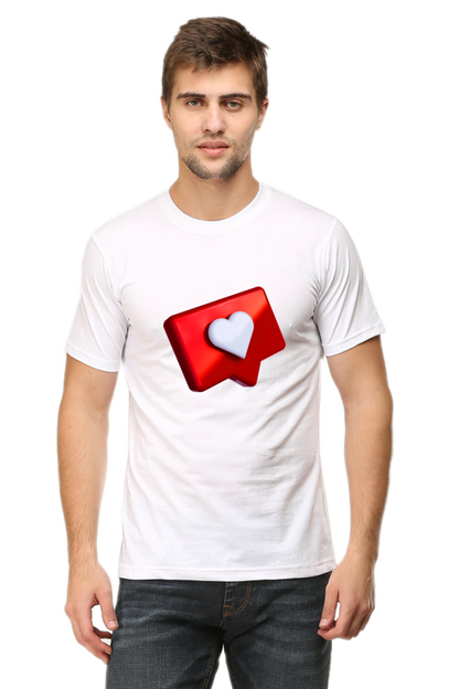 Elevate Your Romance: Fall in Love with Bluelander's Cotton Half Sleeve Tees!