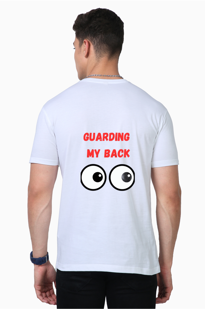 Back in Style: Bluelander's Enhanced Back Design Supima Half Sleeve Tee – Simply Stylish Comfort, Unmatched Elegance.