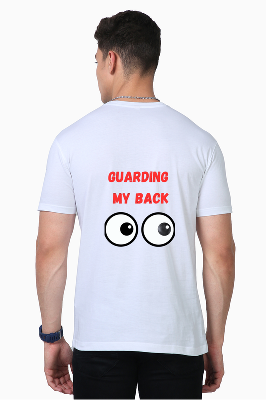 Back in Style: Bluelander's Enhanced Back Design Supima Half Sleeve Tee – Simply Stylish Comfort, Unmatched Elegance.