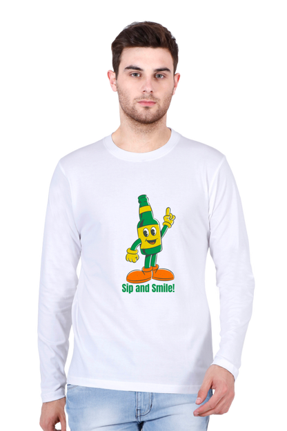 Unveil the Latest Trends: Bluelander's Cotton Full Sleeve Tee, Pioneering the New Fashion Era!