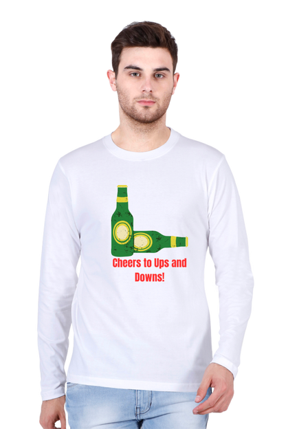 Make Your Weekend Remarkable with Bluelander's Cotton Full Sleeve T-Shirt!