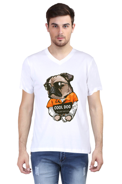 Vibrant V-Neck: Bluelander's V Neck Cotton Half Sleeve T-Shirts, Your Everyday Essential!