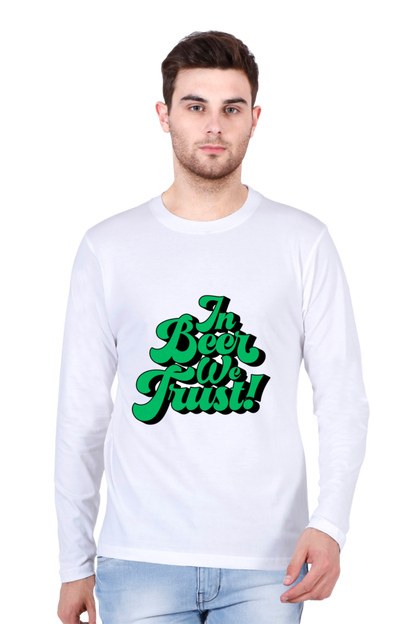 Unleash Your Fashionista: Bluelander's Cotton Full Sleeve T-Shirts - Embrace Comfort and Style!
