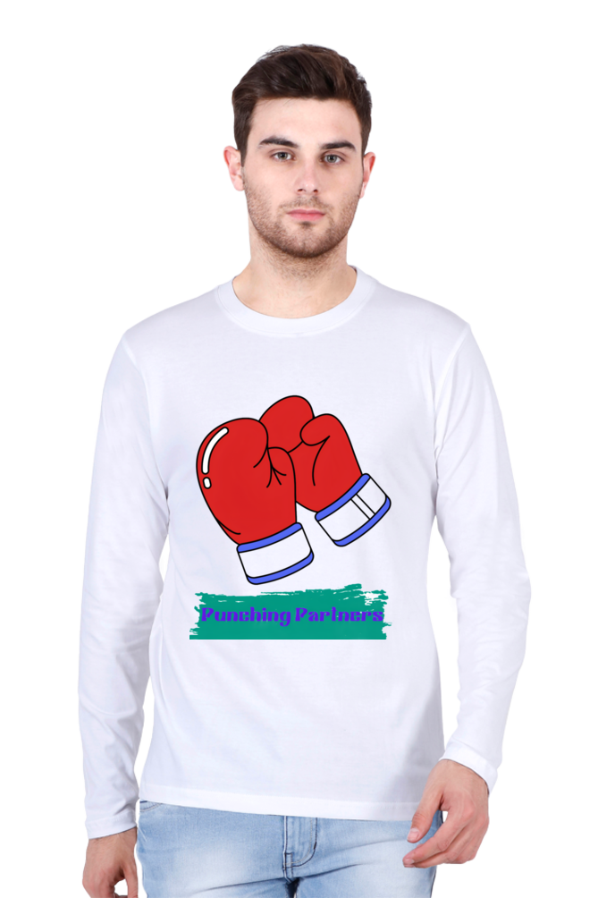 Make a Statement with Bluelander's Cotton Full Sleeve T-Shirts: Stand Out in Every Crowd!