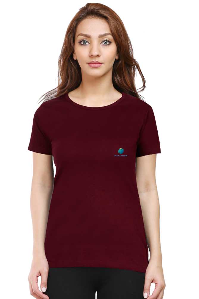 Elevate Everyday Comfort: Bluelander Cotton Half Sleeve T-Shirts – Exclusive Designs, Crafted in India.