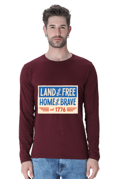 Bluelander's Cotton Full Sleeve T-Shirts, Your Everyday Style Companion!
