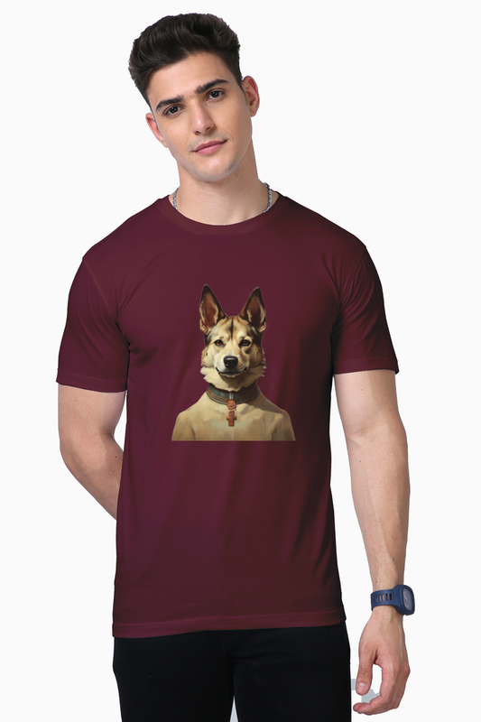 Elevate Your Style and Comfort: Bluelander Supima T-Shirts for a Stylish Stroll with Your Dog, Crafted by Human and AI – Unleashing the Future of Fashion.