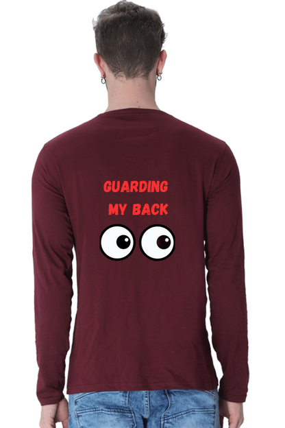 Back in Vogue: Bluelander's Full Sleeve Tee with Latest Back Design – Elevate Your Style.