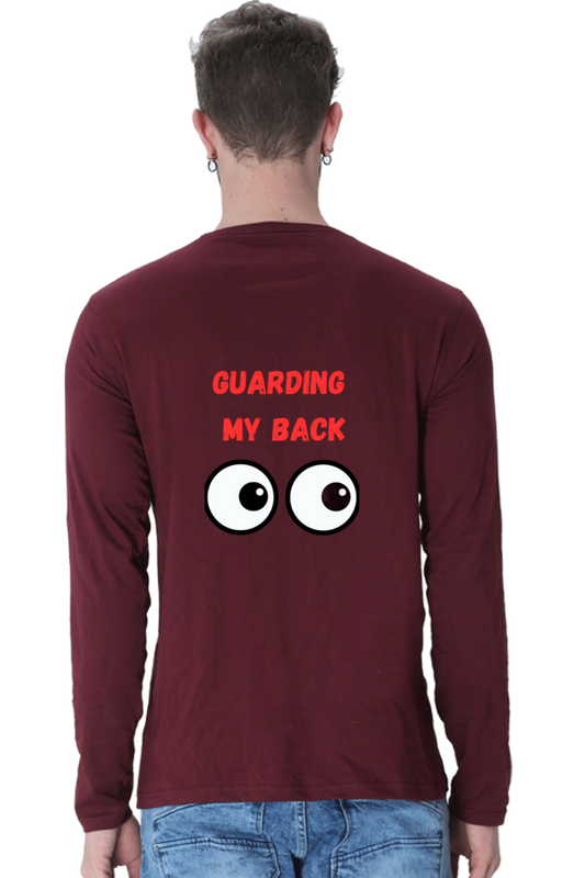 Back in Vogue: Bluelander's Full Sleeve Tee with Latest Back Design – Elevate Your Style.