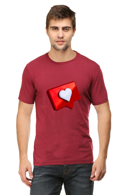 Elevate Your Romance: Fall in Love with Bluelander's Cotton Half Sleeve Tees!