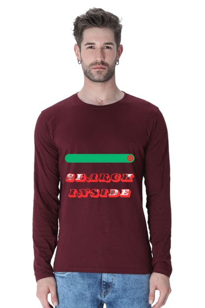 Make a Bold Statement with Bluelander's Cotton Full Sleeve T-Shirts - Elevate Your Style!
