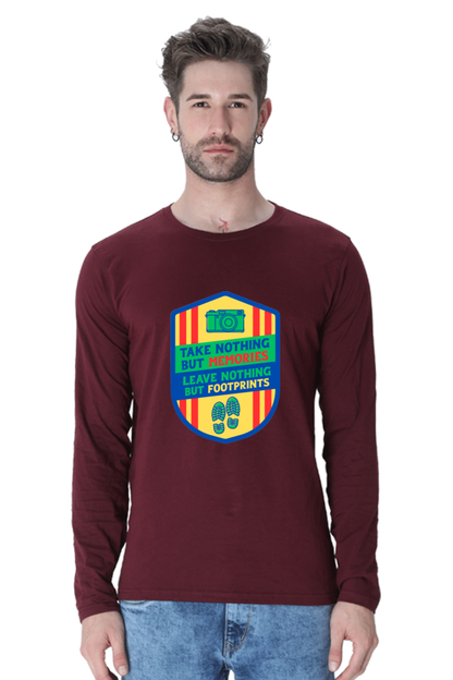 Dress Like Royalty: Bluelander's Cotton Full Sleeve T-Shirts – Luxury with a Standout Design Legacy.