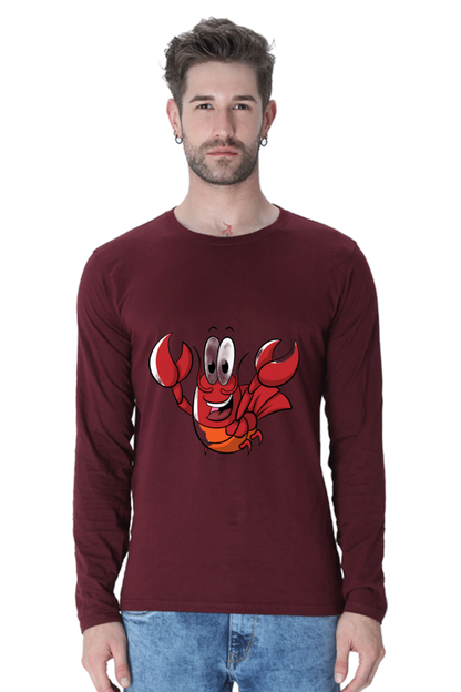 Discover Ultimate Design: Bluelander's Cotton Full Sleeve T-Shirts - Embrace Style and Softness!