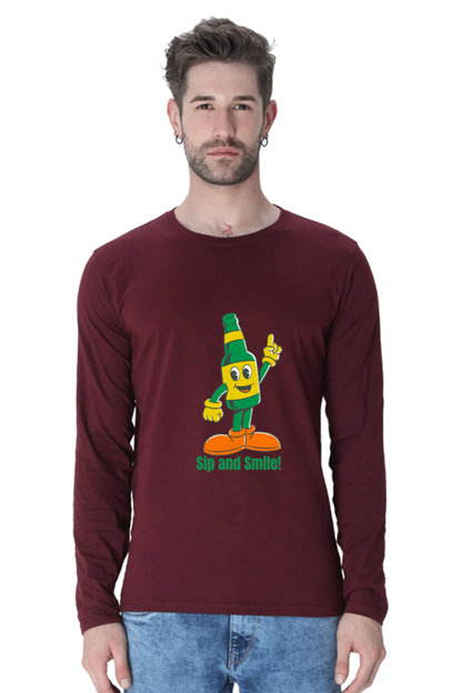 Unveil the Latest Trends: Bluelander's Cotton Full Sleeve Tee, Pioneering the New Fashion Era!