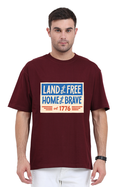 Unmatched Comfort: Bluelander Oversize Classic Cotton T-Shirts, Elevate Your Casual Look!